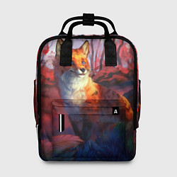 Рюкзак женский Рыжая лиса, цвет: 3D-принт