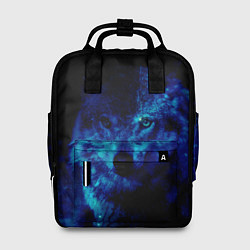 Рюкзак женский Волк Вселенная, цвет: 3D-принт