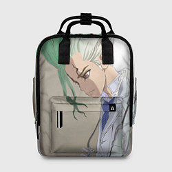 Рюкзак женский Доктор Стоун, цвет: 3D-принт