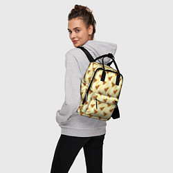 Рюкзак женский Кусочки Пиццы, цвет: 3D-принт — фото 2