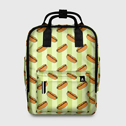 Рюкзак женский Хотдог, цвет: 3D-принт