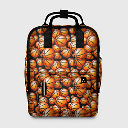Рюкзак женский Баскетбольные Мячи, цвет: 3D-принт