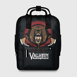 Рюкзак женский Valheim Viking Bear, цвет: 3D-принт