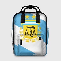 Рюкзак женский Сборная Аргентины спина, цвет: 3D-принт