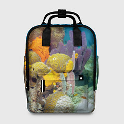 Рюкзак женский Морской мир, цвет: 3D-принт