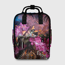 Рюкзак женский Коралловые рыбки, цвет: 3D-принт