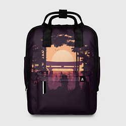 Рюкзак женский Ниндзя в одиночестве, цвет: 3D-принт