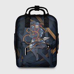 Рюкзак женский Ниндзя, цвет: 3D-принт