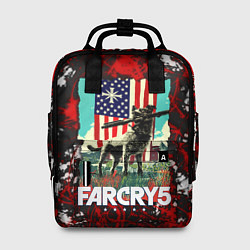 Рюкзак женский Farcry5, цвет: 3D-принт