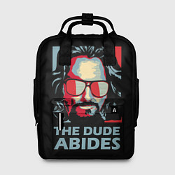 Рюкзак женский The Dude Abides Лебовски, цвет: 3D-принт