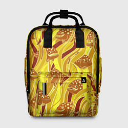 Рюкзак женский Солнечные пираньи, цвет: 3D-принт