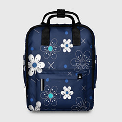 Рюкзак женский Ночная поляна, цвет: 3D-принт
