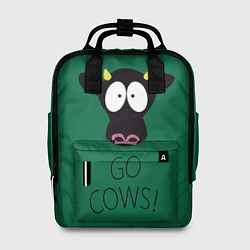 Рюкзак женский Go Cows, цвет: 3D-принт