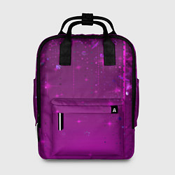 Рюкзак женский Абстрактный фон фуксия, цвет: 3D-принт