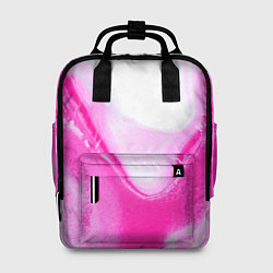 Рюкзак женский Жидкий пурпур, цвет: 3D-принт