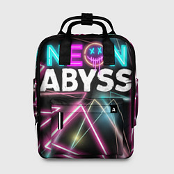 Рюкзак женский Неон - Неоновый край, цвет: 3D-принт
