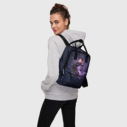 Рюкзак женский Межпространственный боец, цвет: 3D-принт — фото 2