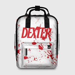 Женский рюкзак Dexter logo Декстер брызги крови