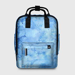 Рюкзак женский Красочная синева, цвет: 3D-принт