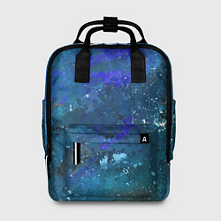 Рюкзак женский Космическое облако, цвет: 3D-принт