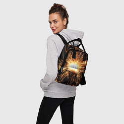 Рюкзак женский Фейерверк души, цвет: 3D-принт — фото 2