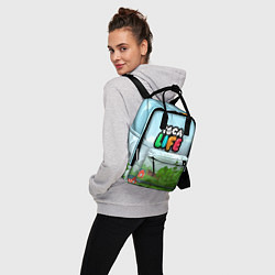 Рюкзак женский TOCA BOCA WORLD LOGO, цвет: 3D-принт — фото 2