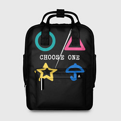 Рюкзак женский Squid game: choose one, цвет: 3D-принт