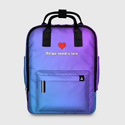 Рюкзак женский Bright love, цвет: 3D-принт