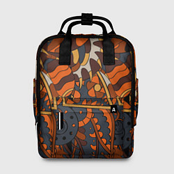 Рюкзак женский Абстрактные текстуры, цвет: 3D-принт