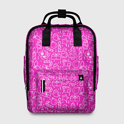 Рюкзак женский Рattern аmong us, цвет: 3D-принт
