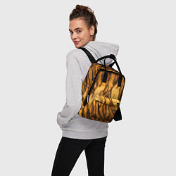 Рюкзак женский Шкура тигра 2022, цвет: 3D-принт — фото 2