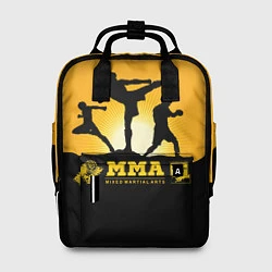 Рюкзак женский ММА Mixed Martial Arts, цвет: 3D-принт