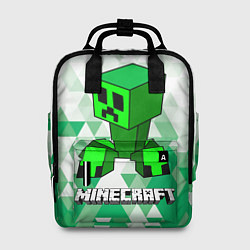 Женский рюкзак Minecraft Creeper ползучий камикадзе
