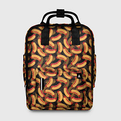 Рюкзак женский Хот-Доги Hot Dogs, цвет: 3D-принт