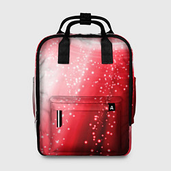 Рюкзак женский Красная космическая спираль, цвет: 3D-принт