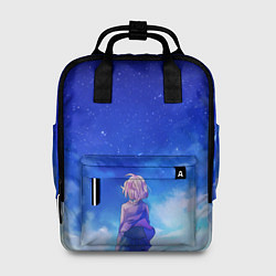 Рюкзак женский Курияма мирай небо, цвет: 3D-принт