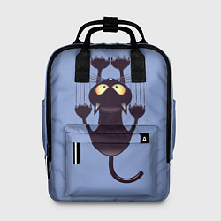 Рюкзак женский Кошачья катастрофа, цвет: 3D-принт