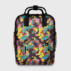 Рюкзак женский Модный военный камуфляж, цвет: 3D-принт