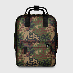 Рюкзак женский Военный Камуфляж Military, цвет: 3D-принт