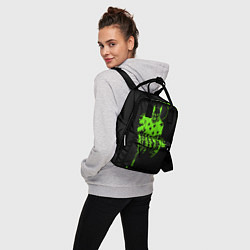 Рюкзак женский The Prodigy - зеленый Флинт, цвет: 3D-принт — фото 2