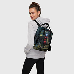 Рюкзак женский PREY игровая локация, цвет: 3D-принт — фото 2