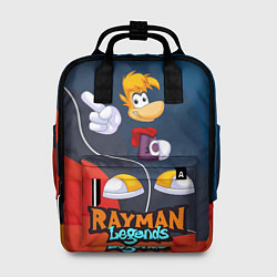 Рюкзак женский Rayman Legends kid, цвет: 3D-принт