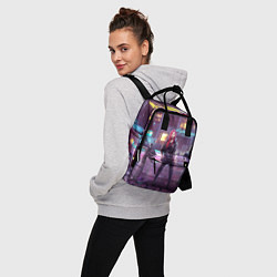 Рюкзак женский Cyberpunk 2077 Vi Ви, цвет: 3D-принт — фото 2