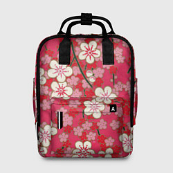 Рюкзак женский Пышная весна, цвет: 3D-принт