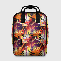 Рюкзак женский Джазовая Музыка, цвет: 3D-принт