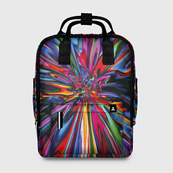 Рюкзак женский Color pattern Impressionism, цвет: 3D-принт
