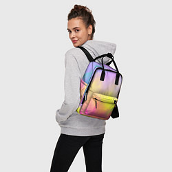 Рюкзак женский Красочный неон, цвет: 3D-принт — фото 2
