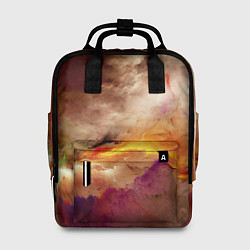 Рюкзак женский Красочная пасмурность, цвет: 3D-принт