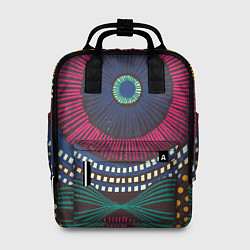 Рюкзак женский Африка Орнамент, цвет: 3D-принт