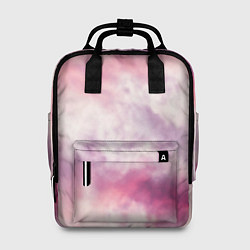Рюкзак женский Абстракция розовое небо, цвет: 3D-принт